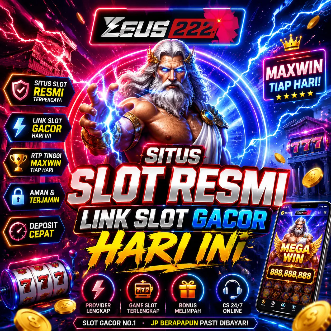 ZEUS222 Situs Slot Terbaru Resmi Label BPSI
