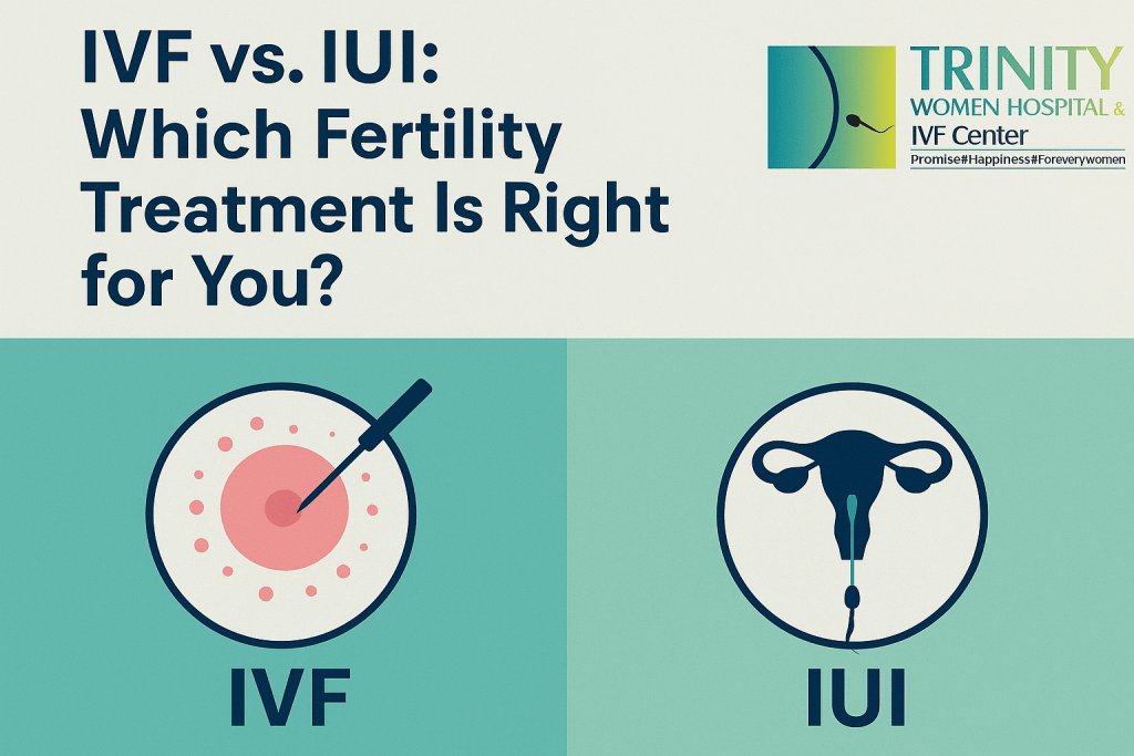 IUI and IVF emotional support concept with hopeful couple