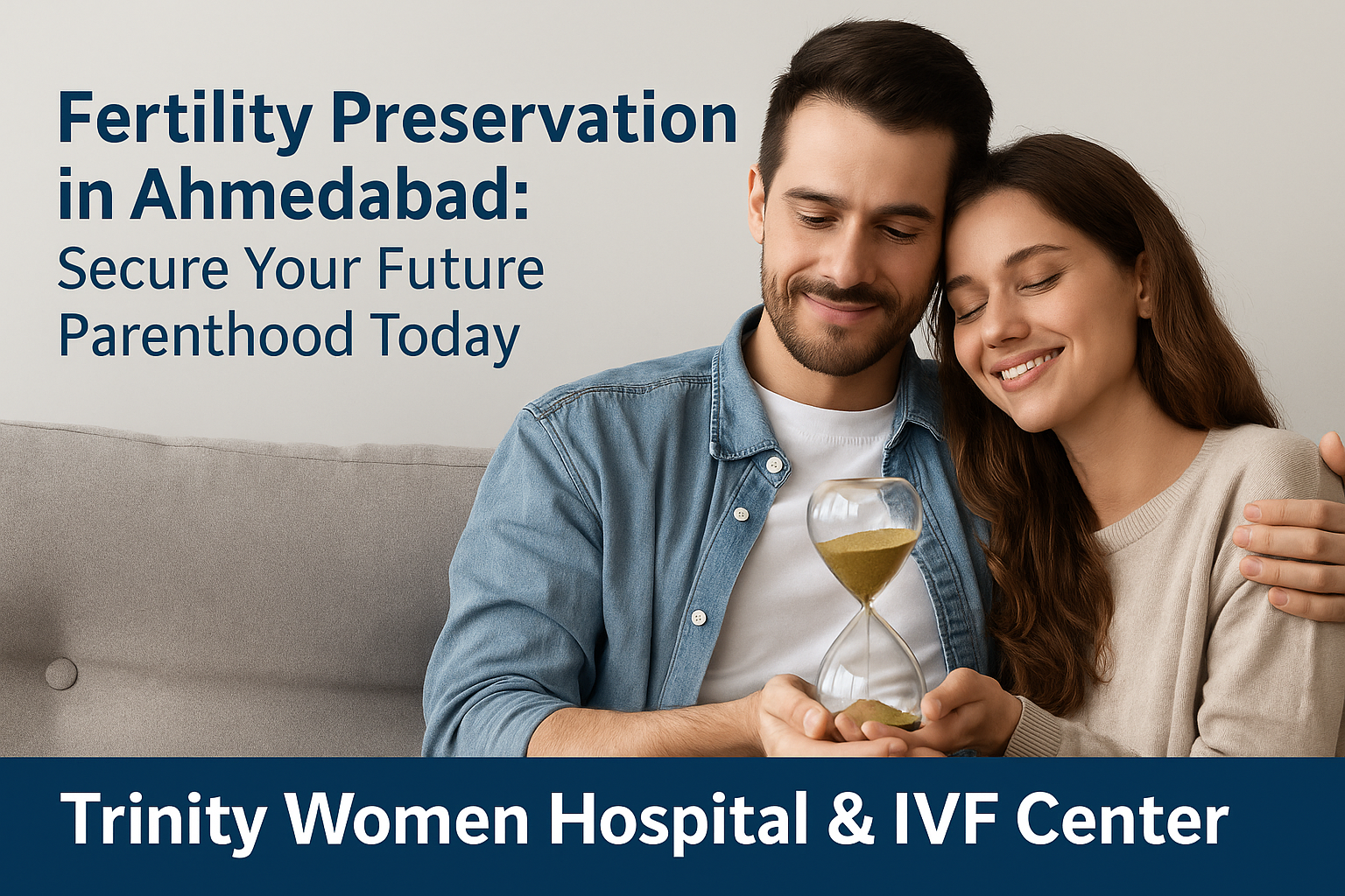 Fertility preservation in Ahmedabad by Trinity Women Hospital & IVF Center helping couples plan future parenthood.